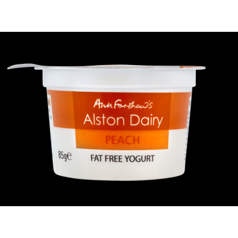 Fat Free Peach Yogurt 125g